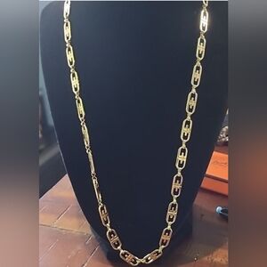 Givenchy Gold Link Necklace